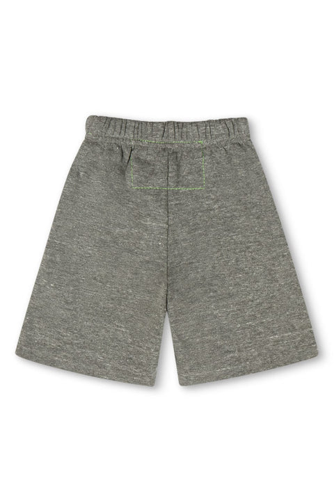 LOGO KIDS SWEATSHORTS - HEATHER