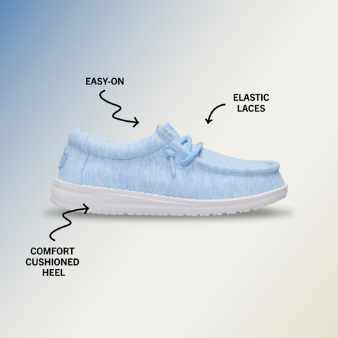 Wally Toddler Stretch Jersey - Heather Black