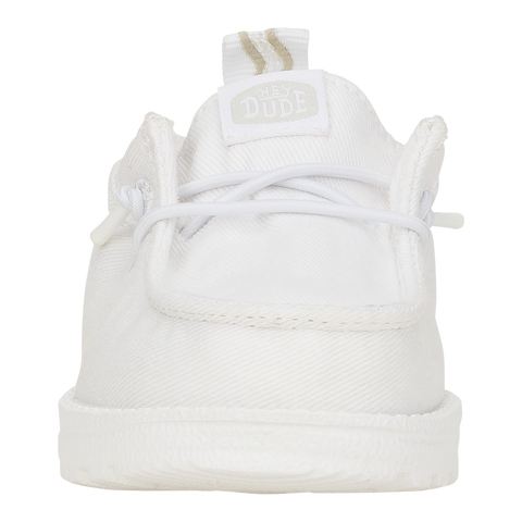 LilDude Infant Slip On Core - White