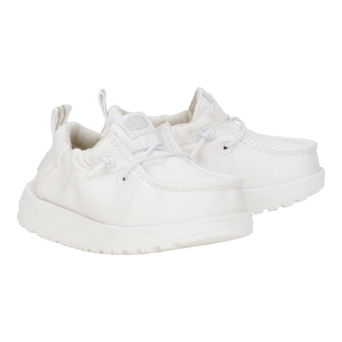 LilDude Infant Slip On Core - White