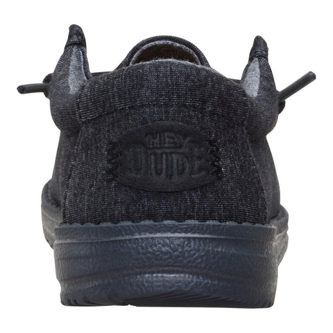 Wally Youth Stretch Jersey - Heather Black