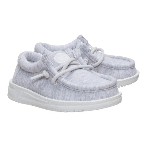 Wally Toddler Stretch Jersey - Light Grey