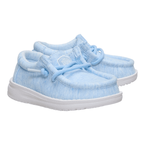 Wally Toddler Stretch Jersey - Light Blue