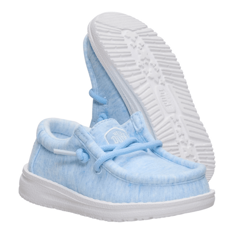 Wally Toddler Stretch Jersey - Light Blue