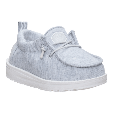 LilDude Slip On Stretch Jersey - Light Grey