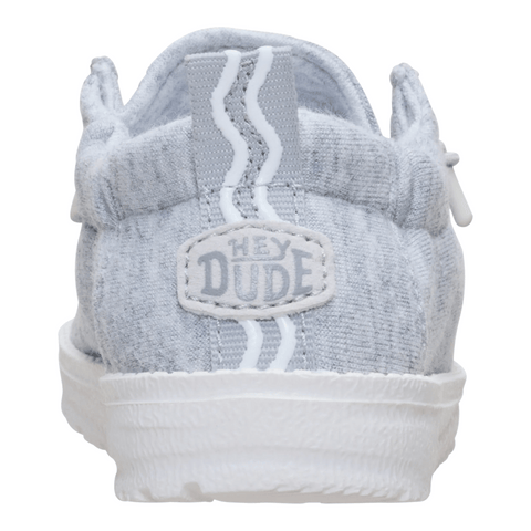 LilDude Slip On Stretch Jersey - Light Grey