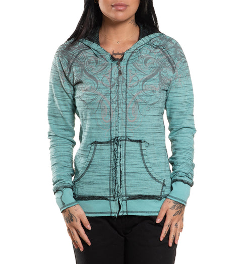 Jasmine Reversible Zip-Up Hoodie