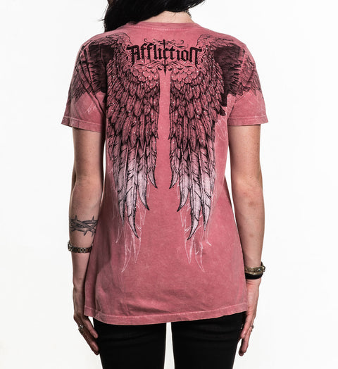 Age Of Winter Lace Up Tee