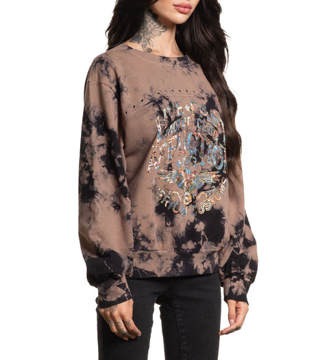 Ac Rusted Badge LS Crewneck