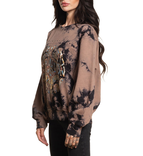 Ac Rusted Badge LS Crewneck