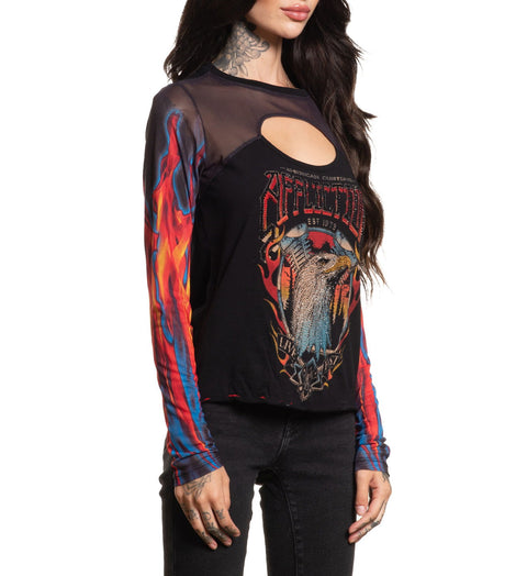 Ac Sunset Cruisin LS Tee