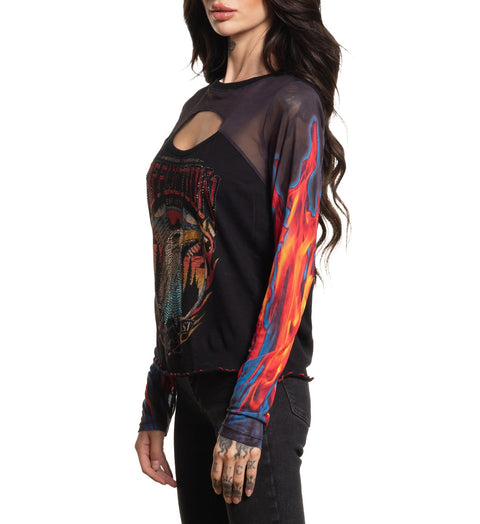 Ac Sunset Cruisin LS Tee