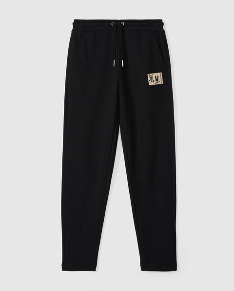 KIDS MONROE TWILL PATCH FLEECE SWEATPANT - B0P929D200