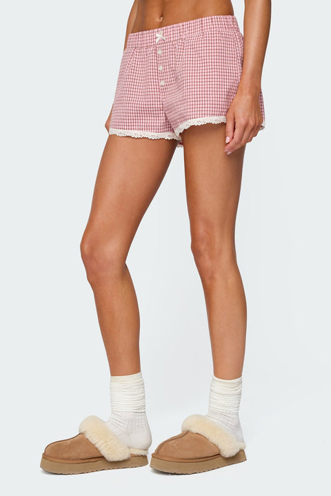Vaughn Lacey Plaid Shorts