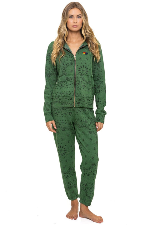 BANDANA SWEATPANTS - PALM