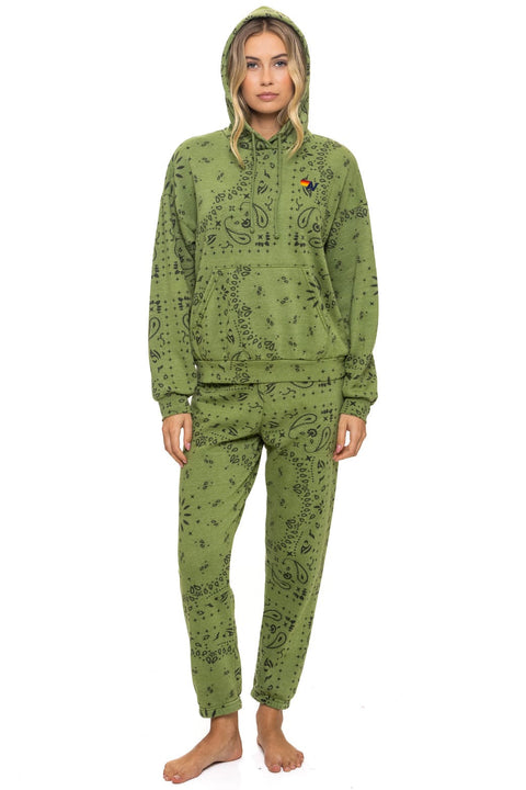 BANDANA SWEATPANTS - JUNGLE GREEN