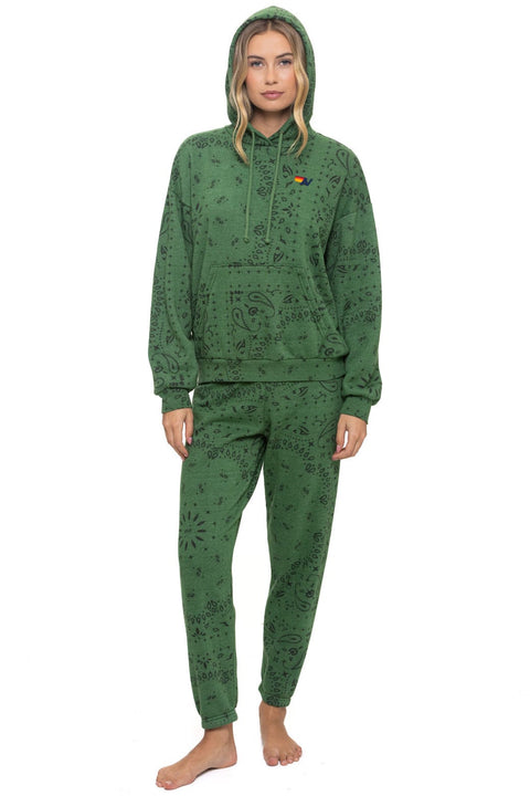 BANDANA SWEATPANTS - PALM