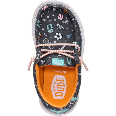 Wally Toddler Sports Fan - Black/Multi