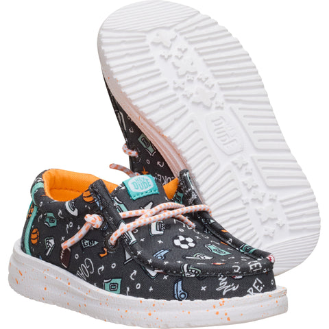 Wally Toddler Sports Fan - Black/Multi