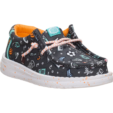 Wally Toddler Sports Fan - Black/Multi