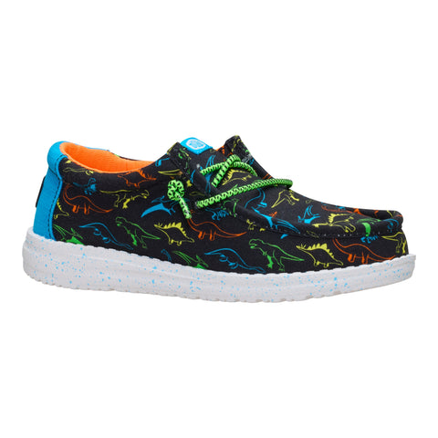 Wally Youth Dinoworld - Black/Neon Multi