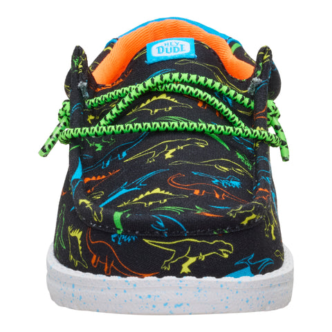 Wally Youth Dinoworld - Black/Neon Multi