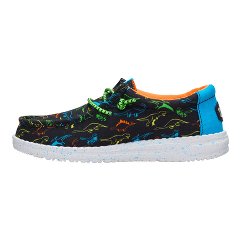 Wally Youth Dinoworld - Black/Neon Multi