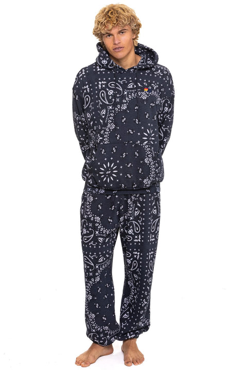 BANDANA SWEATPANTS - CHARCOAL