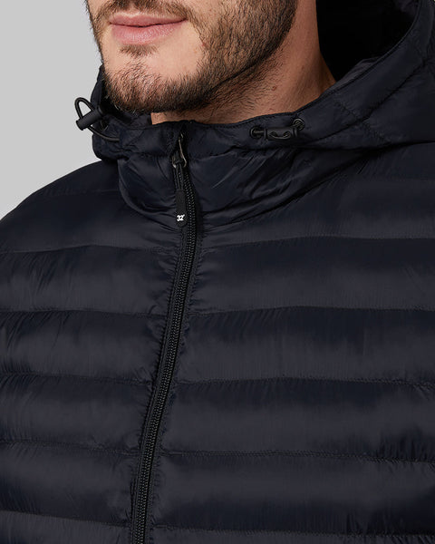 MEN'S LIGHTWEIGHT PACKABLE HOODED JACKET