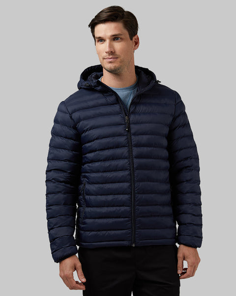 MEN'S LIGHTWEIGHT PACKABLE HOODED JACKET