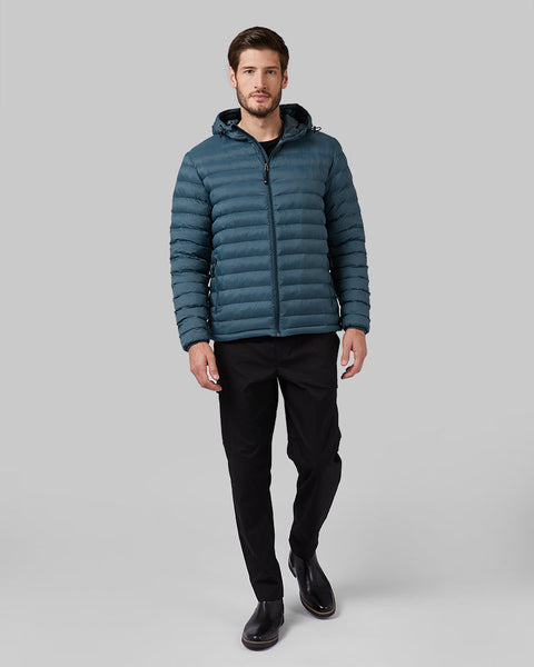 MEN'S LIGHTWEIGHT PACKABLE HOODED JACKET