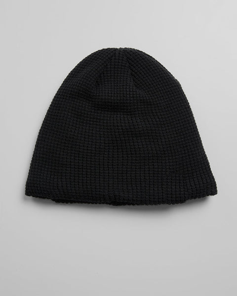 WAFFLE SHERPA-LINED BEANIE