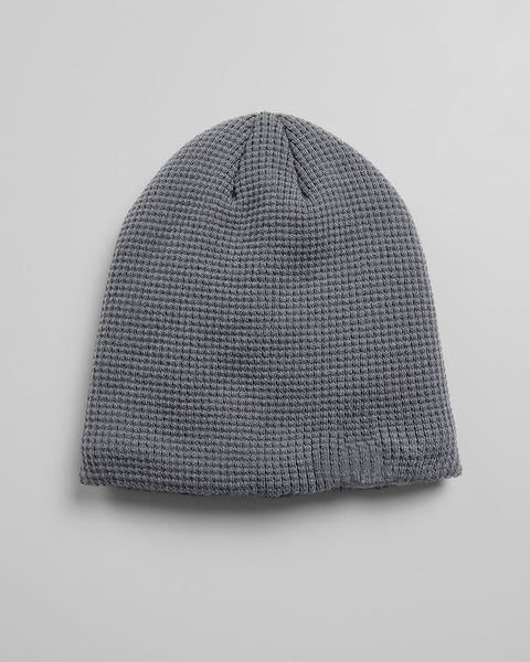 WAFFLE SHERPA-LINED BEANIE