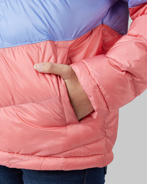 KIDS' HOODED PUFFER JACKET