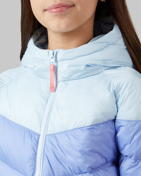 KIDS' HOODED PUFFER JACKET
