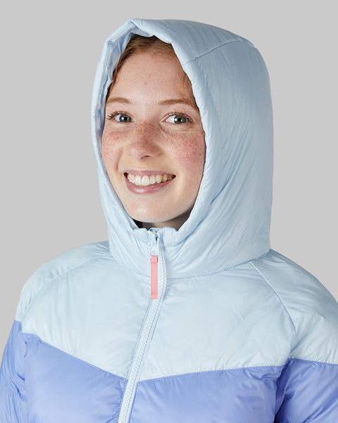 KIDS' HOODED PUFFER JACKET