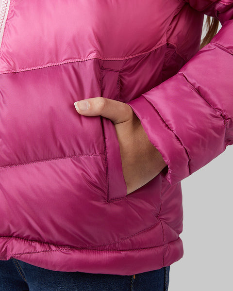 KIDS' HOODED PUFFER JACKET