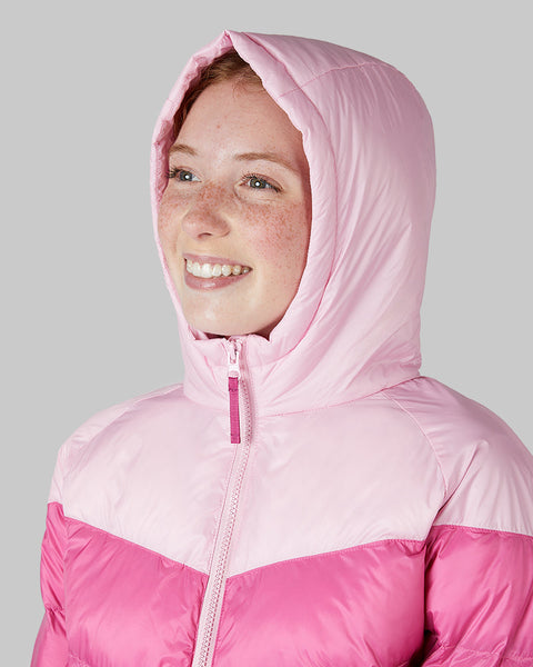 KIDS' HOODED PUFFER JACKET