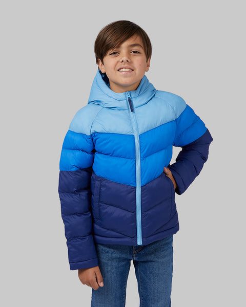 KIDS' HOODED PUFFER JACKET