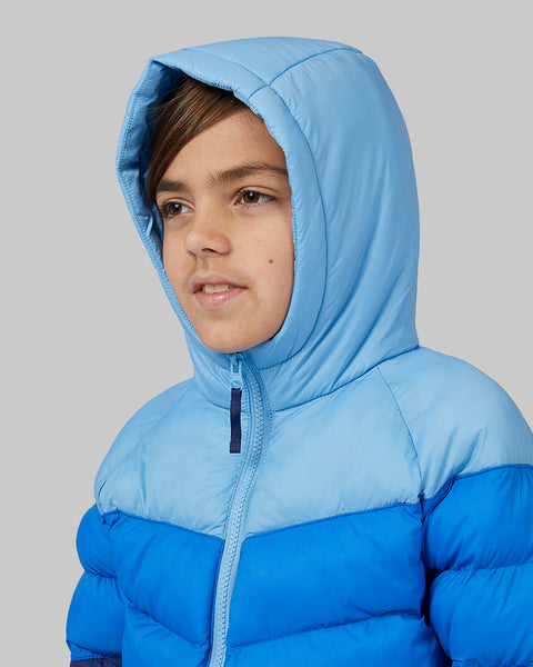 KIDS' HOODED PUFFER JACKET