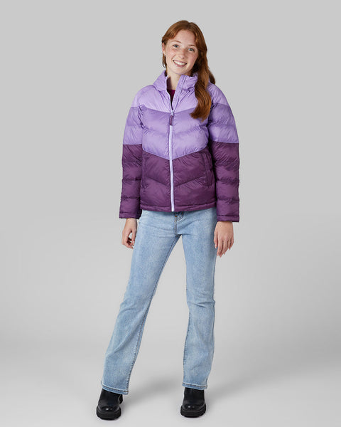 KIDS' HOODED PUFFER JACKET
