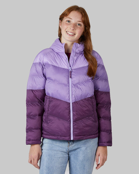 KIDS' HOODED PUFFER JACKET