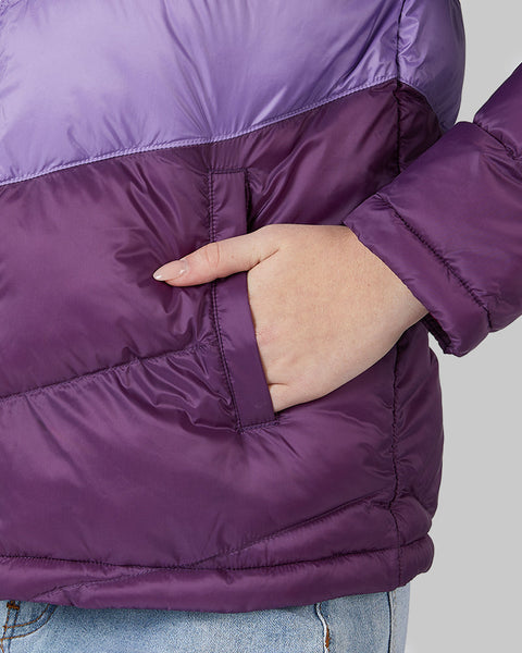 KIDS' HOODED PUFFER JACKET