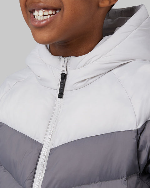 KIDS' HOODED PUFFER JACKET