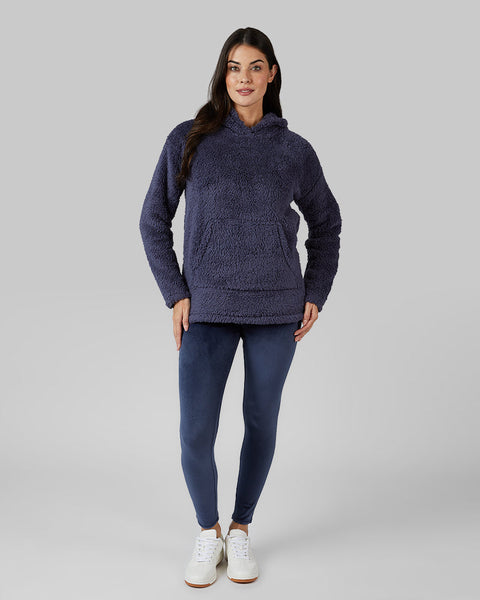 WOMEN'S SOFT SHERPA PULLOVER HOODIE