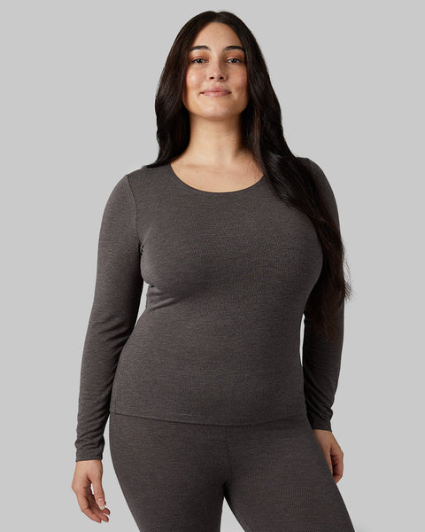 WOMEN'S MIDWEIGHT BASELAYER SCOOP TOP