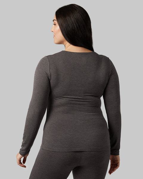 WOMEN'S MIDWEIGHT BASELAYER SCOOP TOP