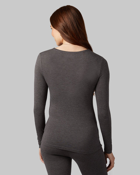 WOMEN'S MIDWEIGHT BASELAYER SCOOP TOP