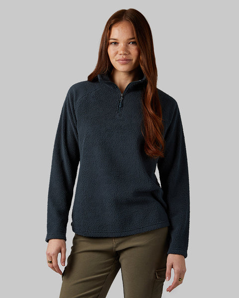WOMEN'S SHORTHAIR SHERPA 1/4 ZIP TOP