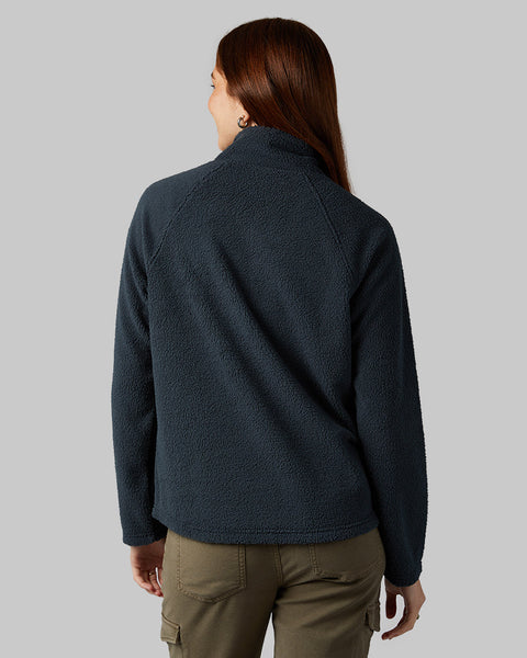 WOMEN'S SHORTHAIR SHERPA 1/4 ZIP TOP